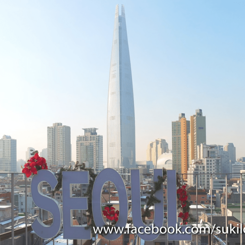 [江南 / 咖啡店] 樂天世界認證韓妹最新打卡首爾靚絕美景咖啡店