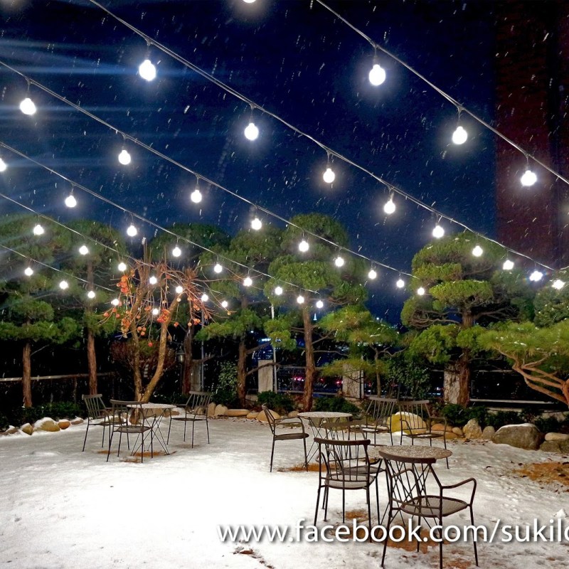 [梨泰院 / 咖啡店] 『嘗浪漫唯美飄雪』鬧市秘境咖啡店