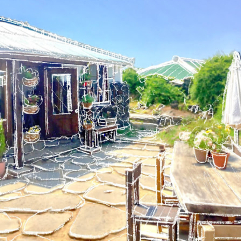 [濟州 / 咖啡店] 白鐘元推薦療癒庭院中的美味胡蘿蔔蛋糕咖啡店