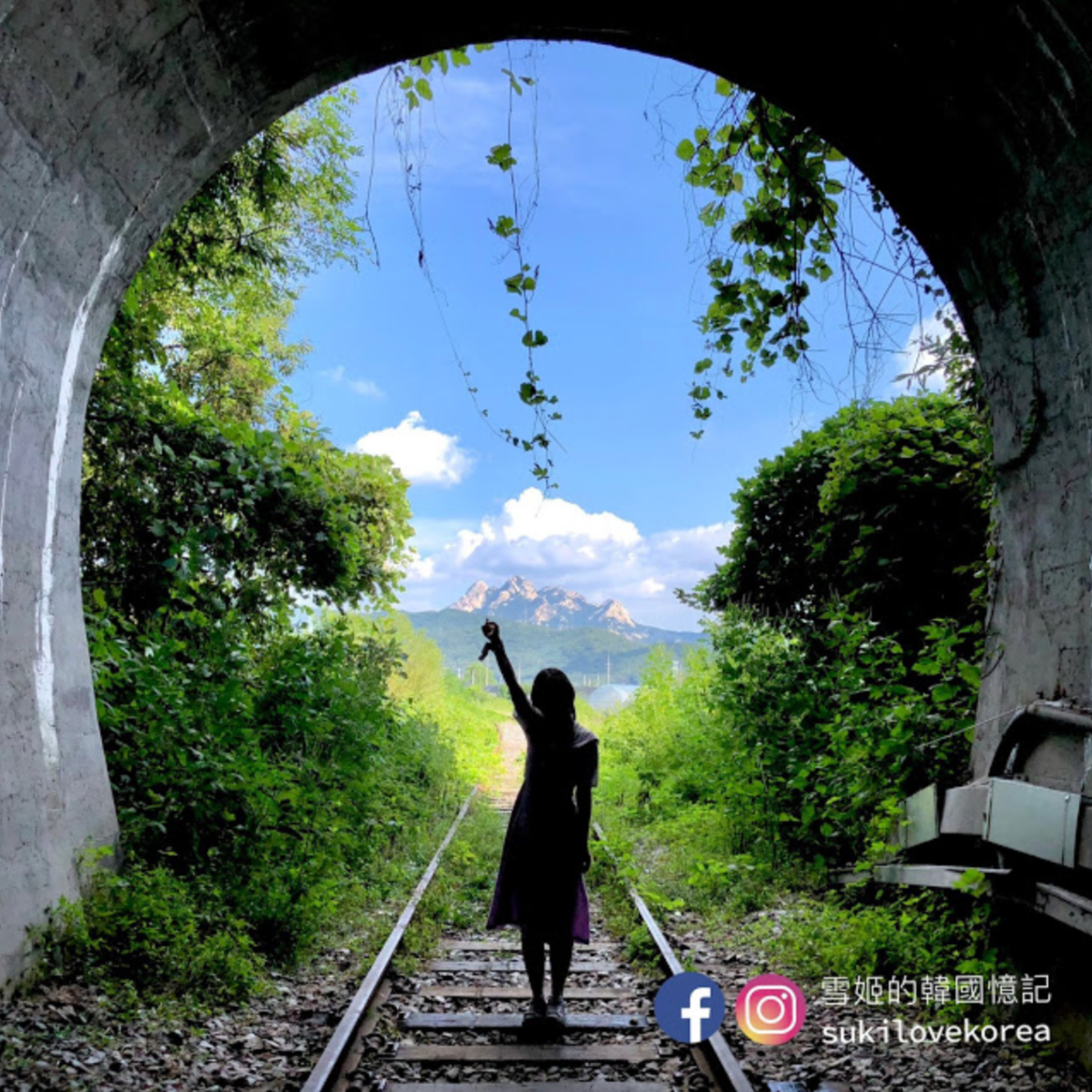 [高陽 / 景點] 韓國SNS最新大熱人生必到夢幻美極癈棄車站隧道